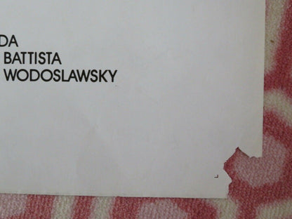 SOMETHING ABOUT LOVE FOLDED US ONE SHEET POSTER JAN RUBES STEFAN WODOSLAWSKY '87 Movie posters