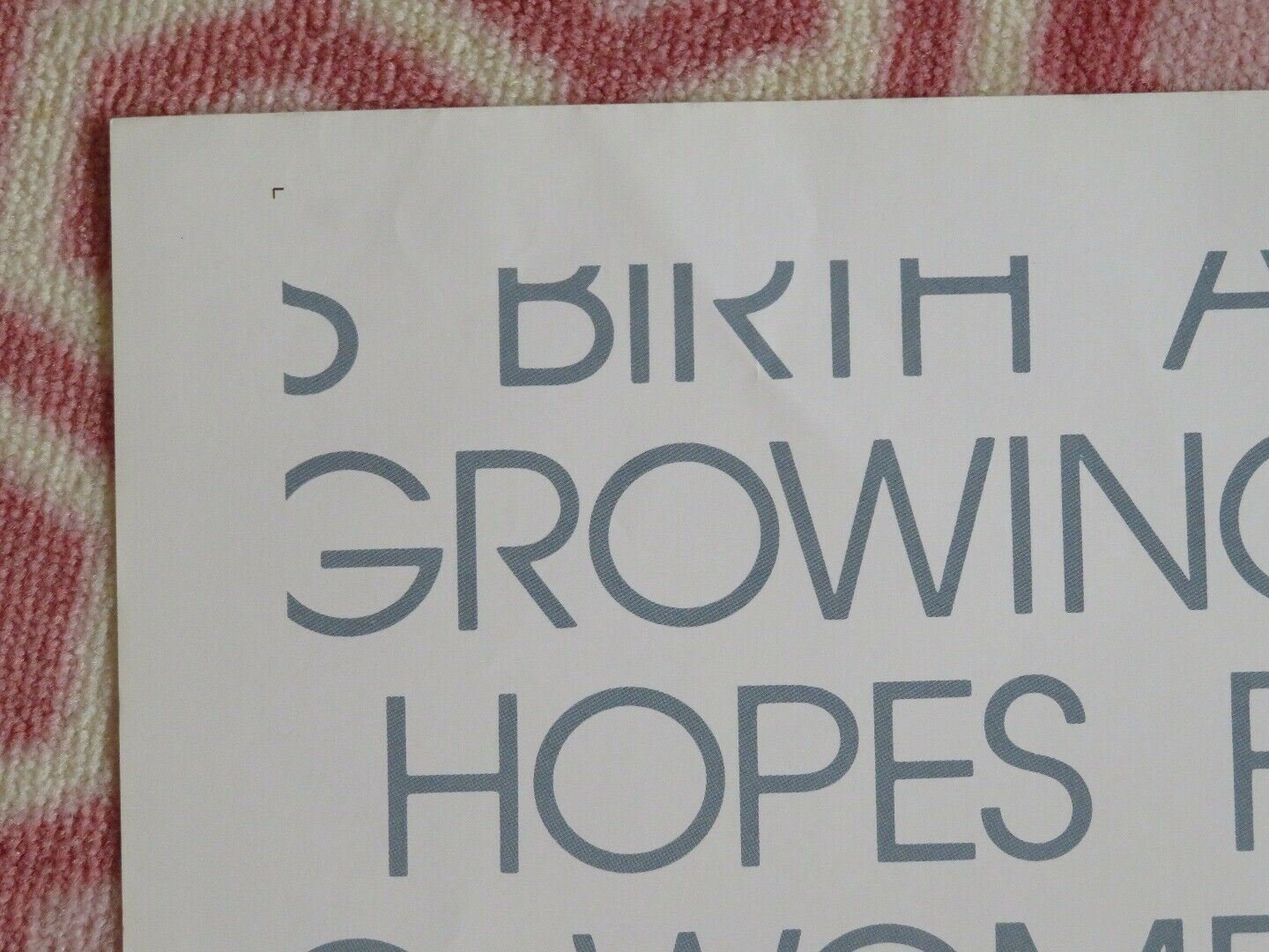 SOMETHING ABOUT LOVE FOLDED US ONE SHEET POSTER JAN RUBES STEFAN WODOSLAWSKY '87 Movie posters