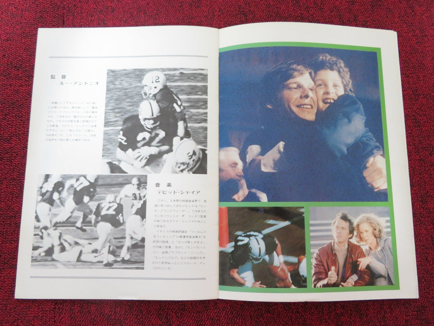 SOMETHING FOR JOEY JAPANESE BROCHURE / PRESS BOOK STEVE GUTTERNBERG 1977 Rendezvous Cinema Movie posters