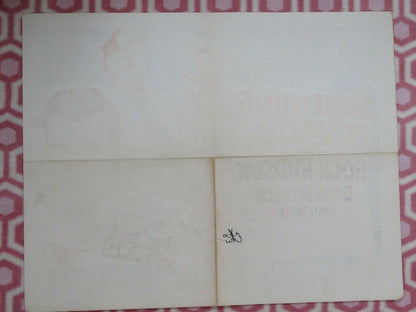 SOMETHING OF VALUE US HALF SHEET (22"x 28") POSTER SIDNEY POITIER 1957 - Rendezvous Cinema