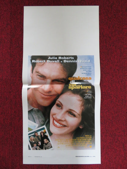 SOMETHING TO TALK ABOUT ITALIAN LOCANDINA POSTER JULIA ROBERTS R. DUVALL 1995 Rendezvous Cinema Movie posters