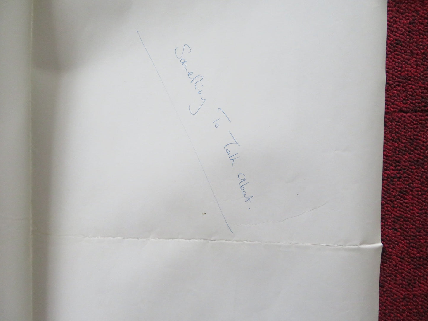 SOMETHING TO TALK ABOUT UK QUAD (30"x 40") ROLLED POSTER JULIA ROBERTS 1995 Rendezvous Cinema Movie posters