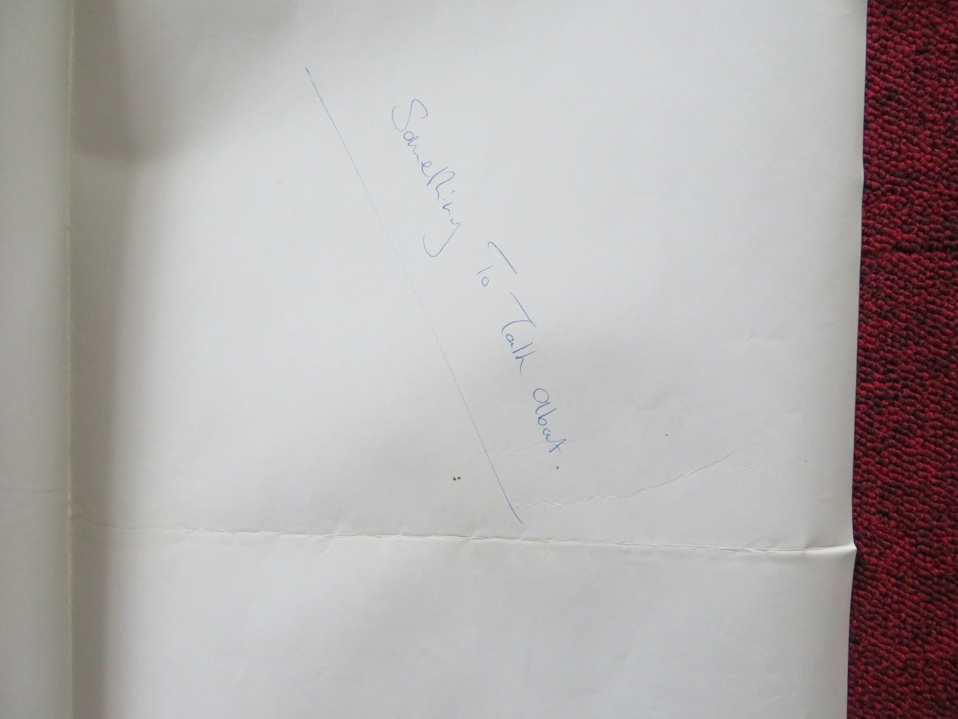 SOMETHING TO TALK ABOUT UK QUAD (30"x 40") ROLLED POSTER JULIA ROBERTS 1995 Rendezvous Cinema Movie posters