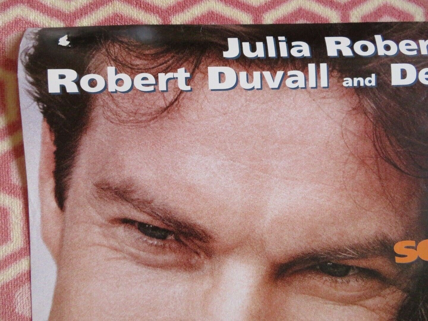 SOMETHING TO TALK ABOUT US ONE SHEET ROLLED POSTER JULIA ROBERTS ROBERT DUVALL Movie posters