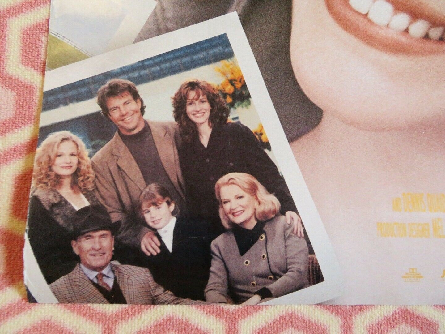 SOMETHING TO TALK ABOUT US ONE SHEET ROLLED POSTER JULIA ROBERTS ROBERT DUVALL Movie posters