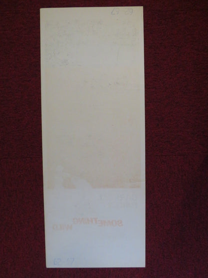 SOMETHING WILD US INSERT (14"x 36") POSTER CARROLL BAKER RALPH MEEKER 1962 Rendezvous Cinema Movie posters