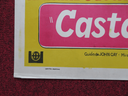 SOMETIMES A GREAT NOTION FOLDED ARGENTINA ONE SHEET POSTER P. NEWMAN FONDA '71 Rendezvous Cinema Movie posters