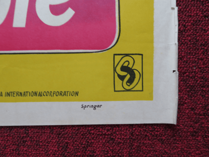 SOMETIMES A GREAT NOTION FOLDED ARGENTINA ONE SHEET POSTER P. NEWMAN FONDA '71 Rendezvous Cinema Movie posters