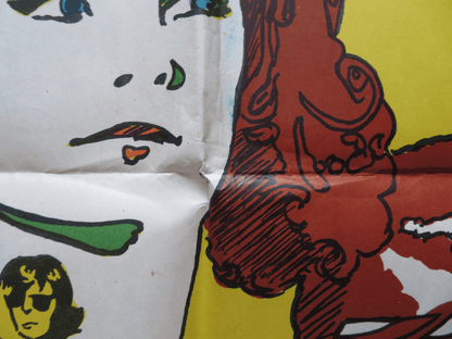 SOMETIMES A GREAT NOTION FOLDED ARGENTINA ONE SHEET POSTER P. NEWMAN FONDA '71 Rendezvous Cinema Movie posters