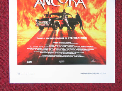 SOMETIMES THEY COME BACK...AGAIN ITALIAN LOCANDINA POSTER MICHAEL GROSS 1997 Rendezvous Cinema Movie posters