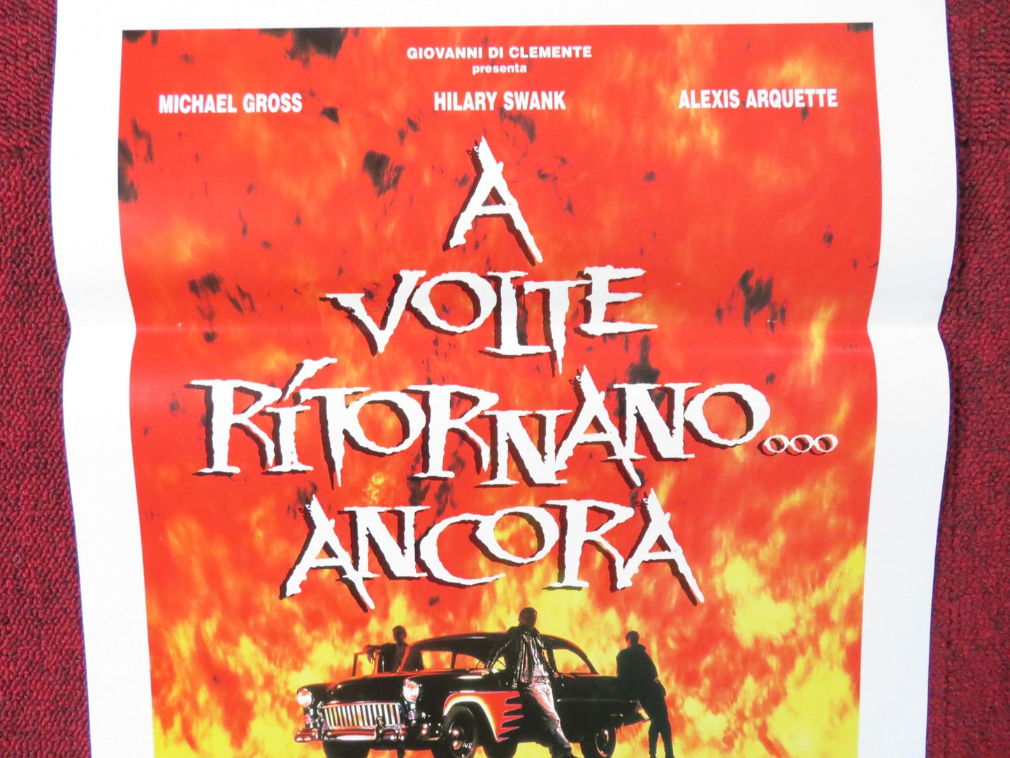 SOMETIMES THEY COME BACK...AGAIN ITALIAN LOCANDINA POSTER MICHAEL GROSS 1997 Rendezvous Cinema Movie posters