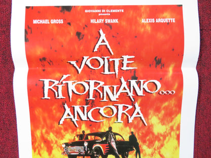SOMETIMES THEY COME BACK...AGAIN ITALIAN LOCANDINA POSTER MICHAEL GROSS 1997 Rendezvous Cinema Movie posters