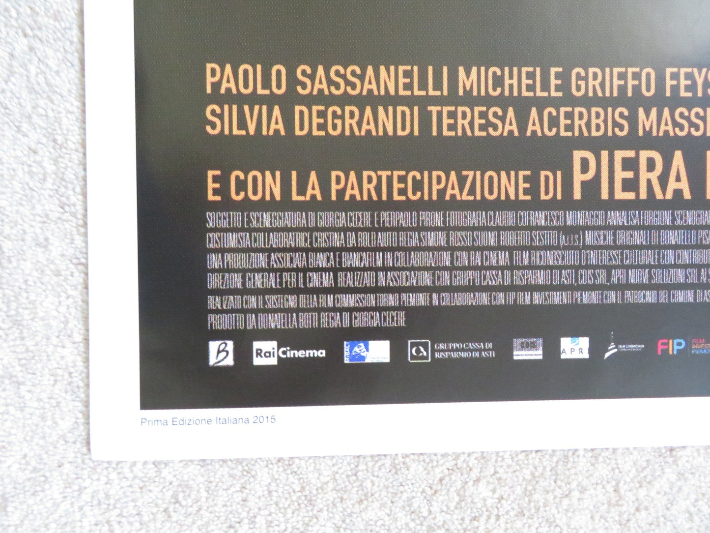 SOMEWHERE AMAZING ITALIAN 2 FOGLIO POSTER ISABELLA RAGONESE ALESSIO BONI 2015 Rendezvous Cinema Movie posters