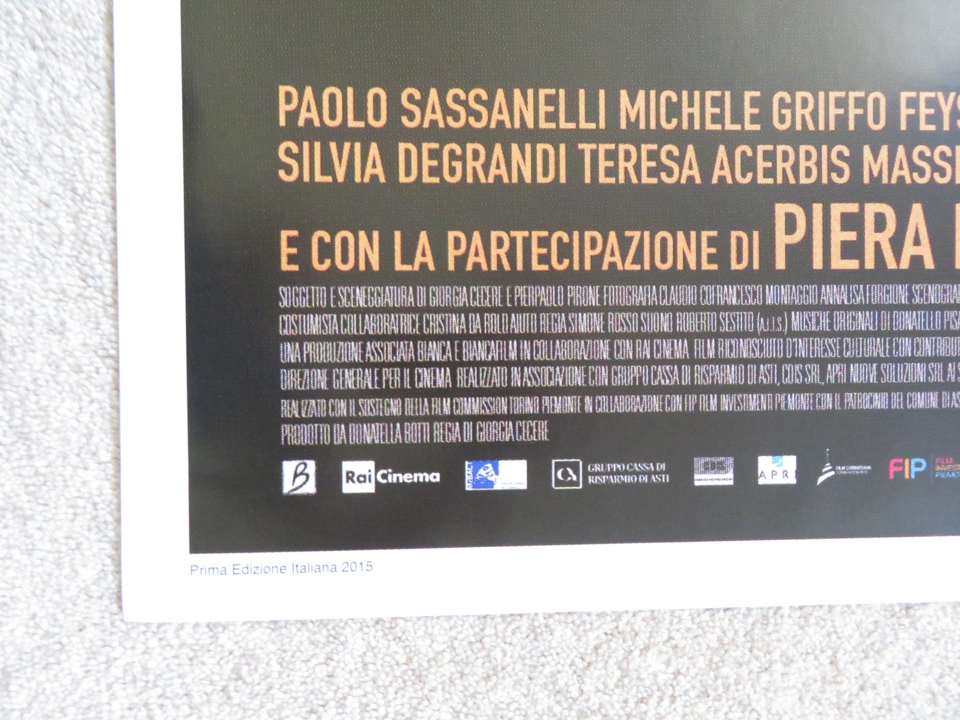 SOMEWHERE AMAZING ITALIAN 2 FOGLIO POSTER ISABELLA RAGONESE ALESSIO BONI 2015 Rendezvous Cinema Movie posters