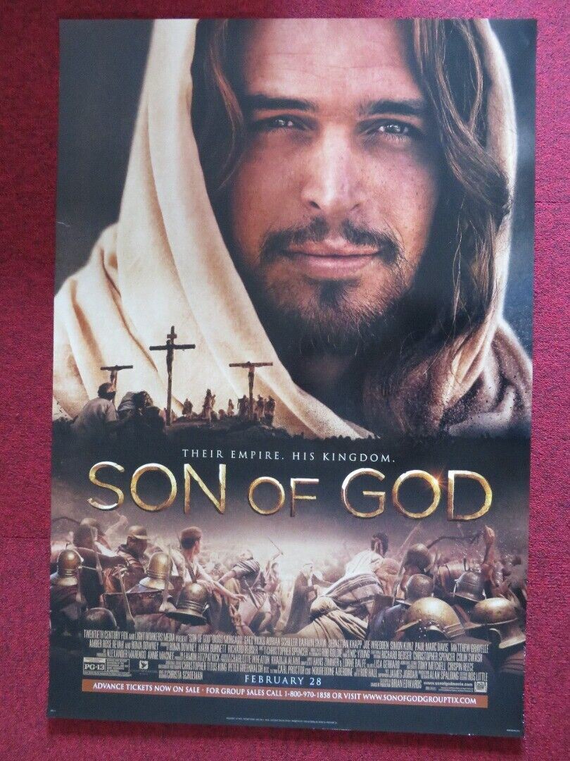 SON OF GOD - VERSION A US ONE SHEET ROLLED POSTER DIOGO MORGADO GREG HICKS 2014 - Rendezvous Cinema