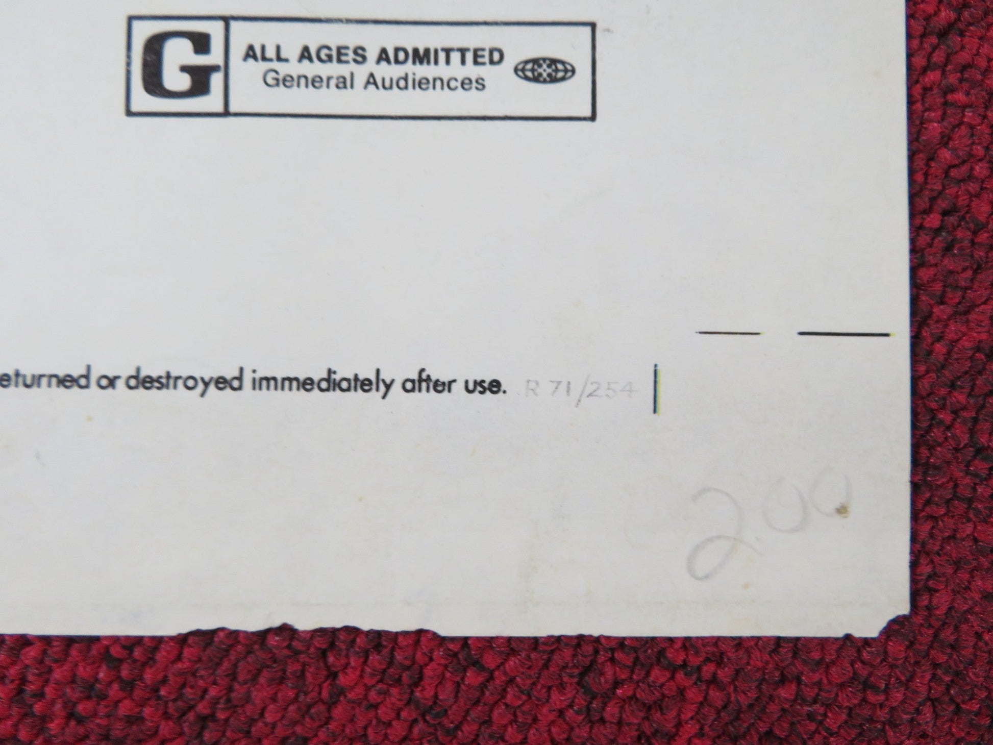 SON OF LASSIE FOLDED US ONE SHEET POSTER PETER LAWFORD DONALD CRISP 1971 Rendezvous Cinema Movie posters