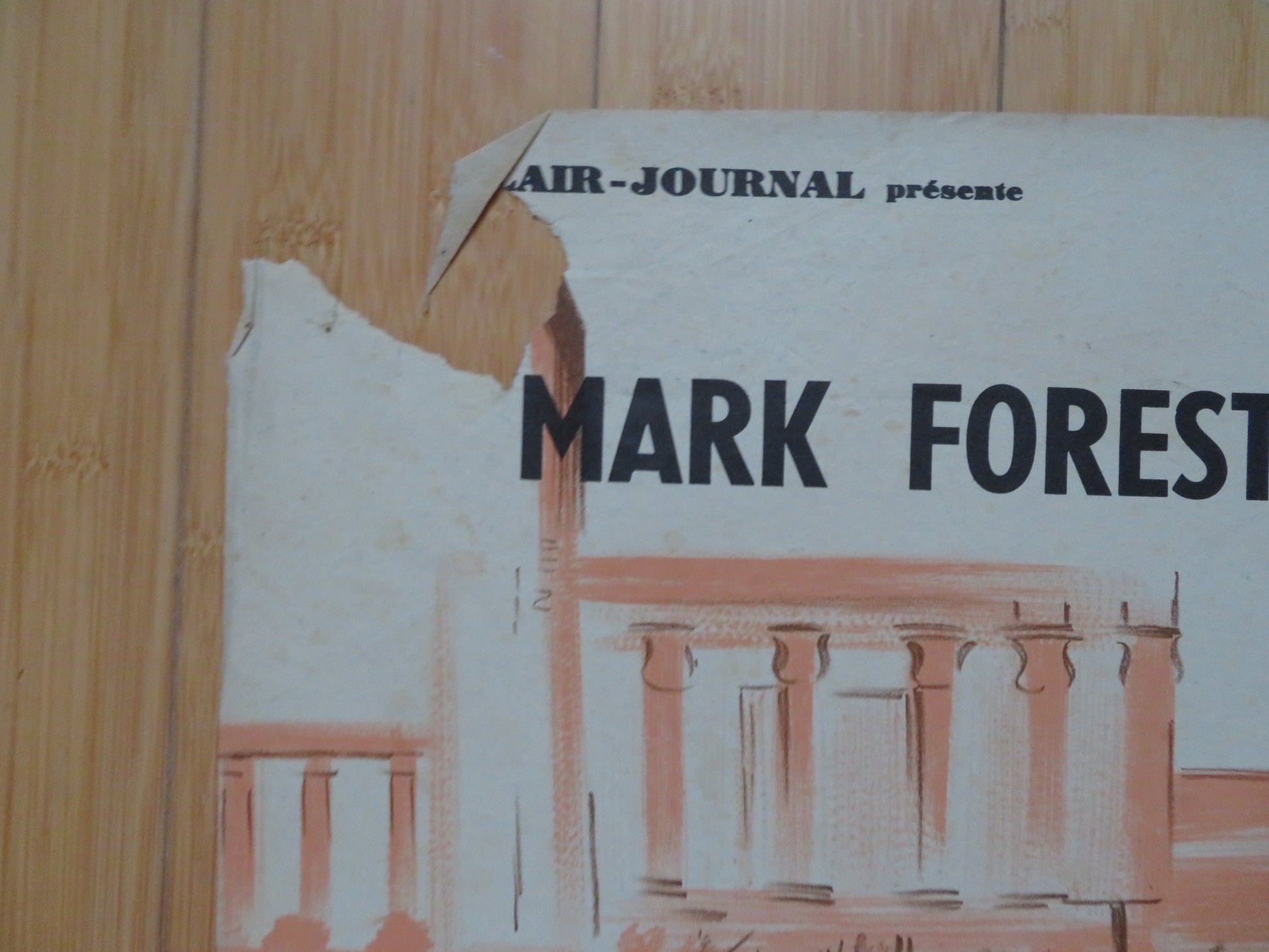 SON OF SAMSON FRENCH POSTER MARK FOREST CHELO ALONSO 1960 Rendezvous Cinema Movie posters