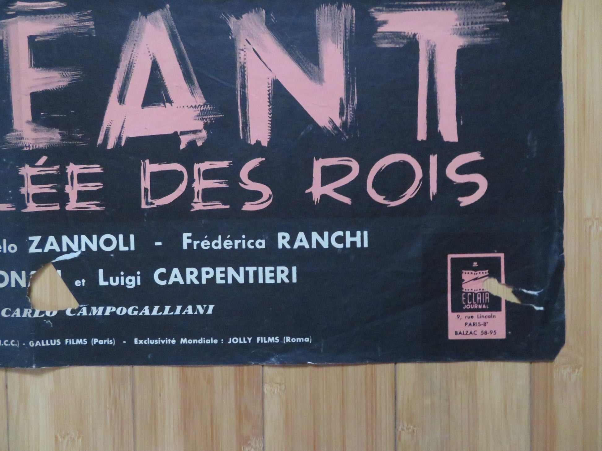 SON OF SAMSON FRENCH POSTER MARK FOREST CHELO ALONSO 1960 Rendezvous Cinema Movie posters