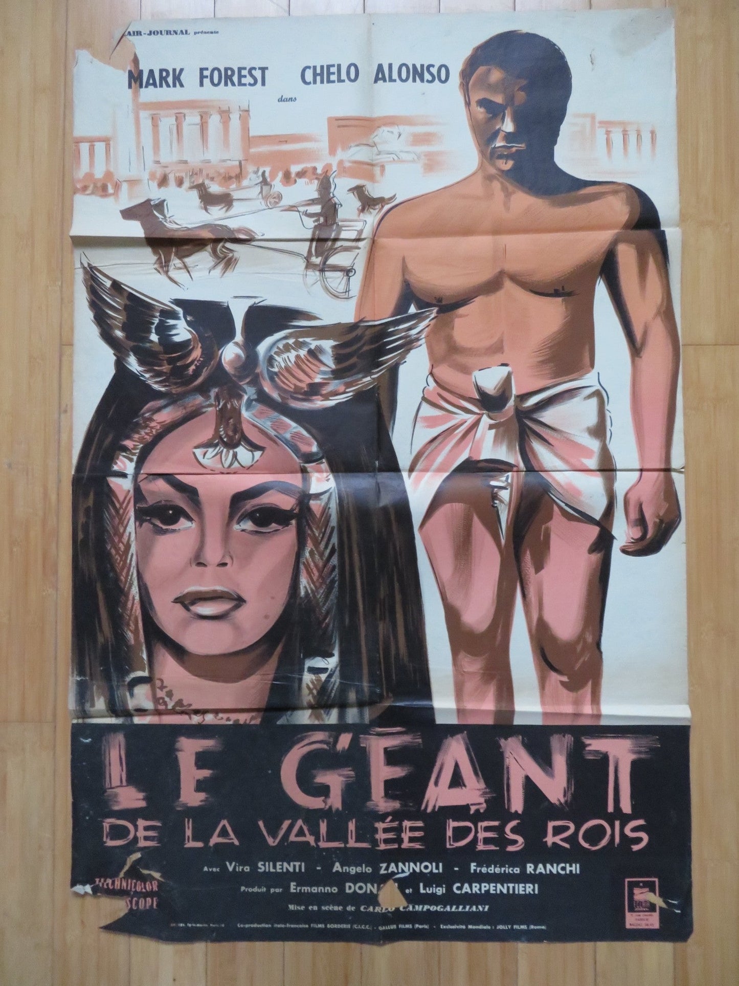 SON OF SAMSON FRENCH POSTER MARK FOREST CHELO ALONSO 1960 Rendezvous Cinema Movie posters