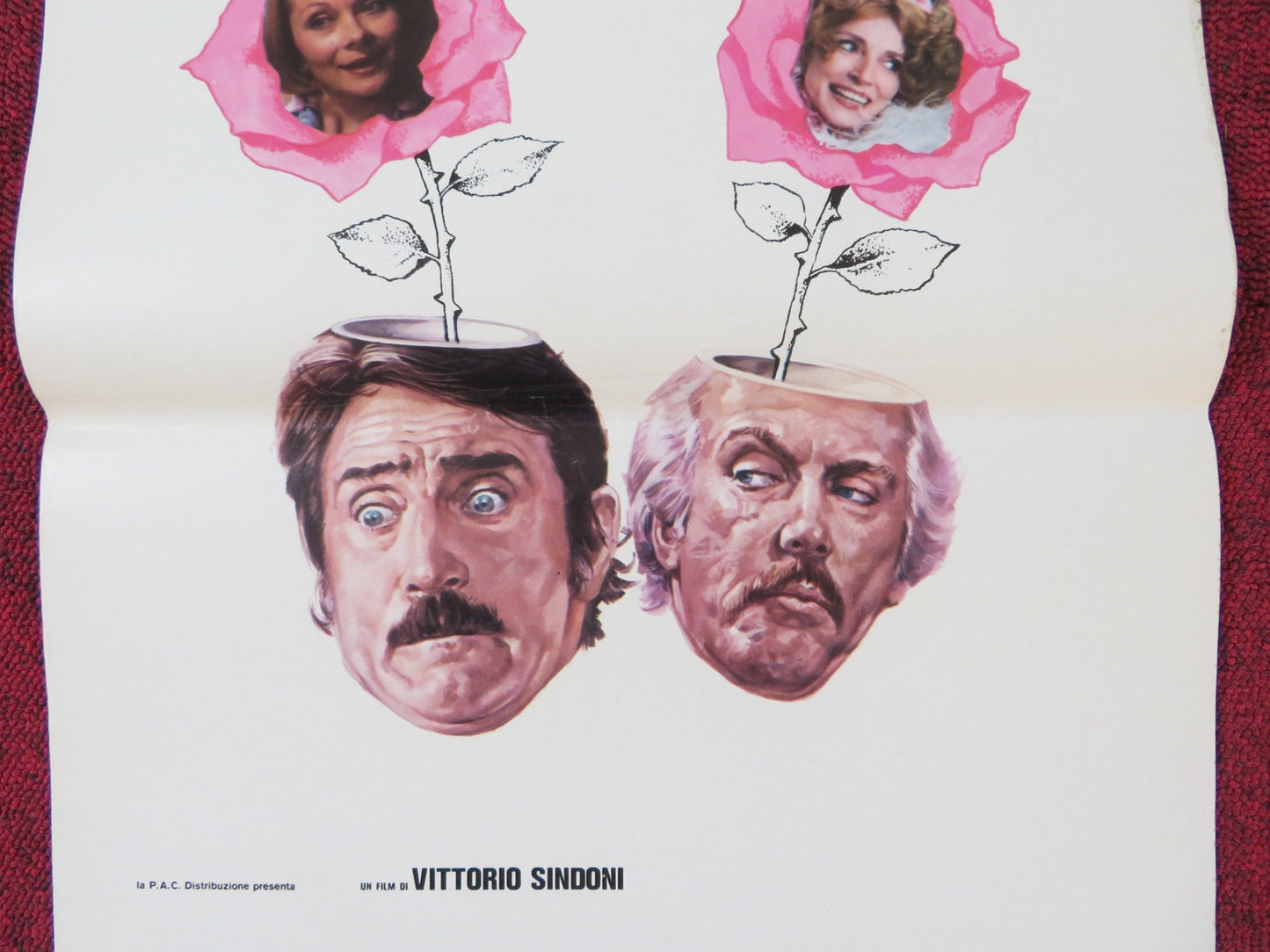 SON TORNATE A FIORIRE LE ROSE ITALIAN LOCANDINA POSTER WALTER CHIARI 1975 Rendezvous Cinema Movie posters