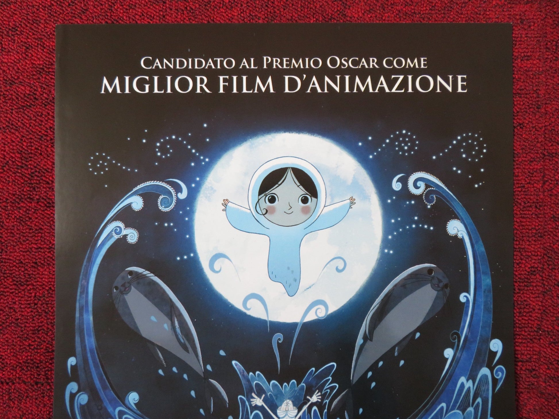 SONG OF THE SEA ITALIAN LOCANDINA POSTER DAVID RAWLE BRENDAN GLEESON 2014 Rendezvous Cinema Movie posters