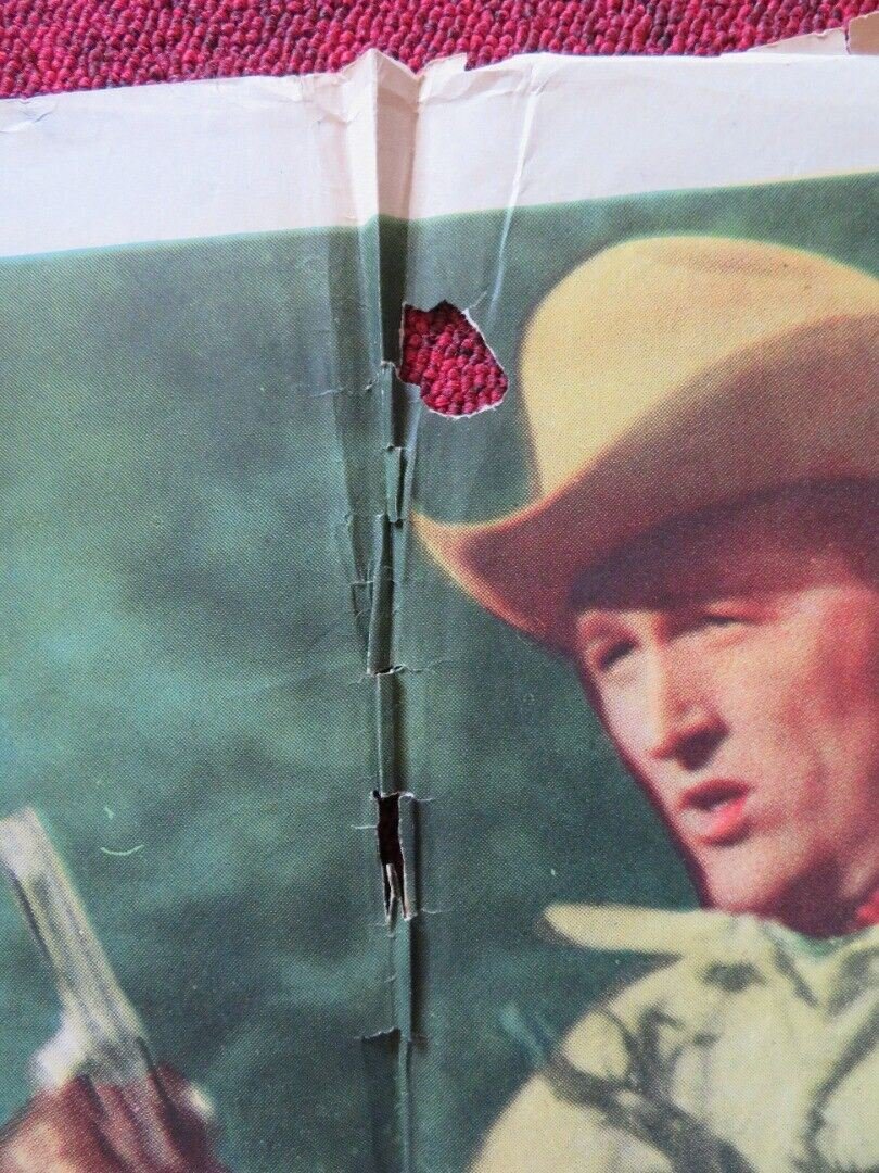 SONG OF THE WASTELAND FOLDED US ONE SHEET POSTER JIMMY WAKELY 1947 Movie posters