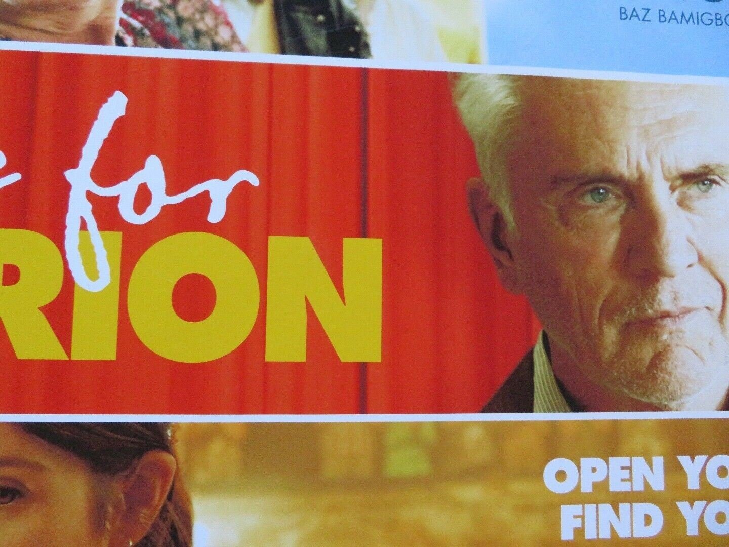 SONGS FOR MARION / UNFINISHED SONG QUAD (30"x 40") ROLLED POSTER TERENCE STAMP Movie posters
