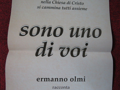 SONO UNO DI VOI ITALIAN LOCANDINA (26.5"x12.5") POSTER CARLO MARIA MARTINI 2017 Movie posters