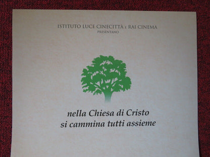 SONO UNO DI VOI ITALIAN LOCANDINA (26.5"x12.5") POSTER CARLO MARIA MARTINI 2017 Movie posters