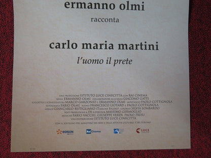 SONO UNO DI VOI ITALIAN LOCANDINA (26.5"x12.5") POSTER CARLO MARIA MARTINI 2017 Movie posters