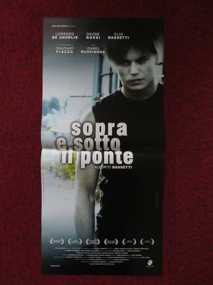 SOPRA E SOTTO IL PONTE ITALIAN LOCANDINA POSTER LORENZO DE ANGELIS 2005 Rendezvous Cinema Movie posters