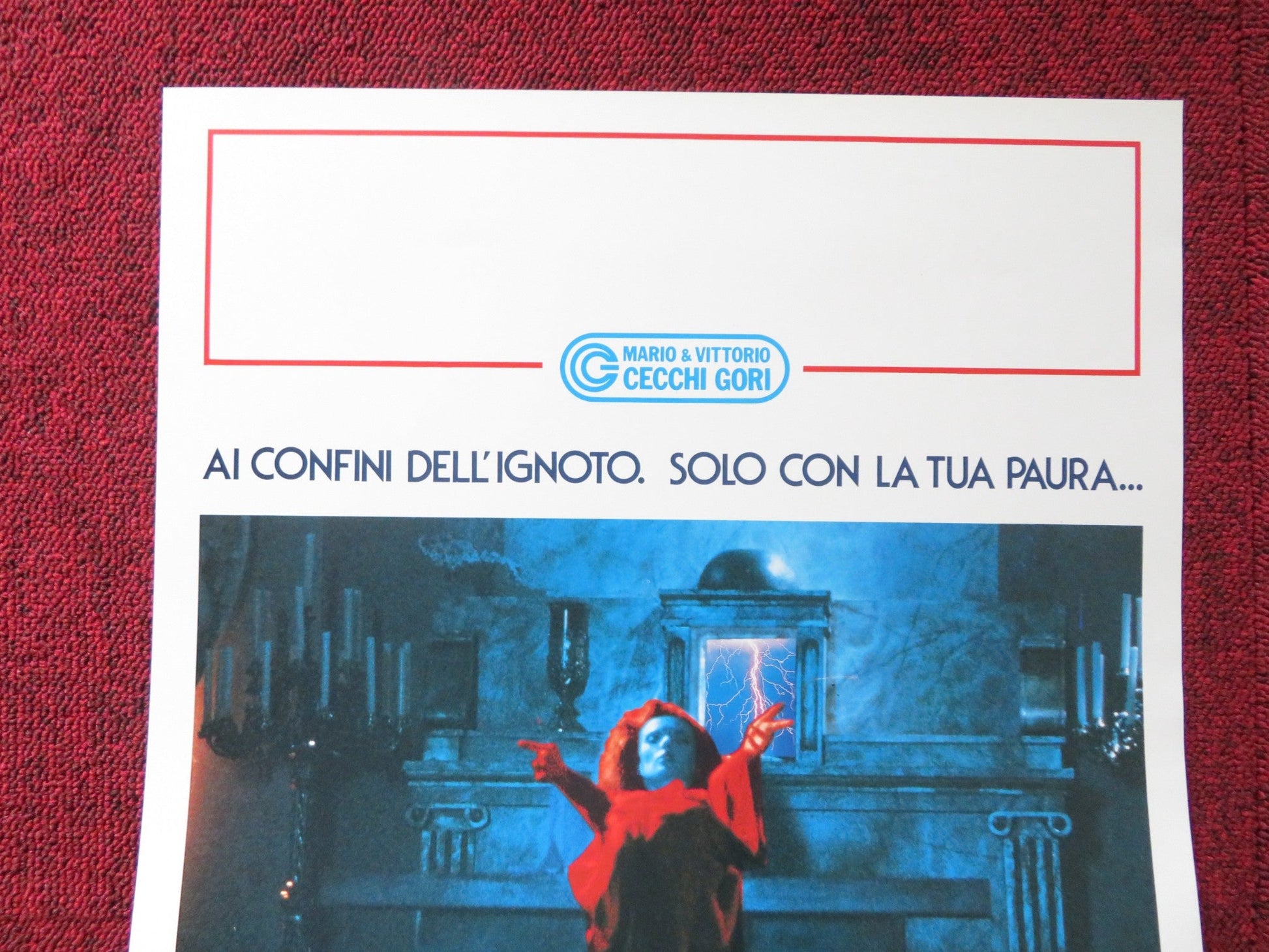 SOPRANNATURALE / THE UNHOLY ITALIAN LOCANDINA POSTER BEN CROSS NED BEATTY 1988 Rendezvous Cinema Movie posters
