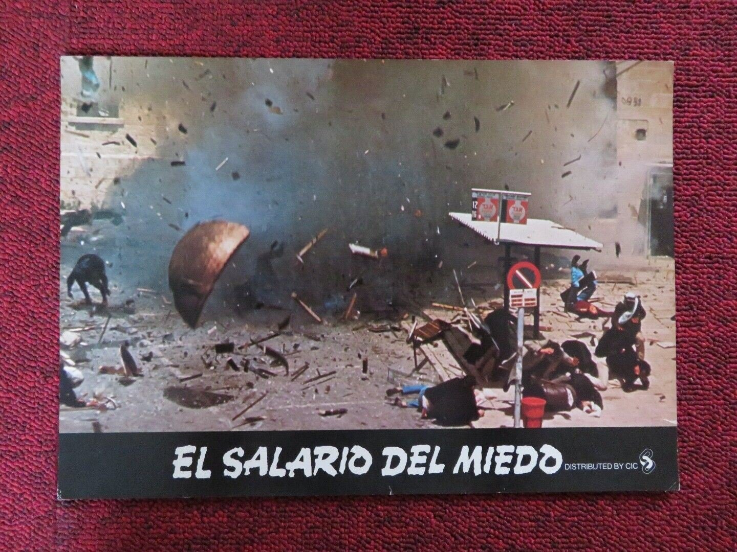SORCERER - B SPANISH LOBBY CARD ROY SCHEIDER 1977 Movie posters