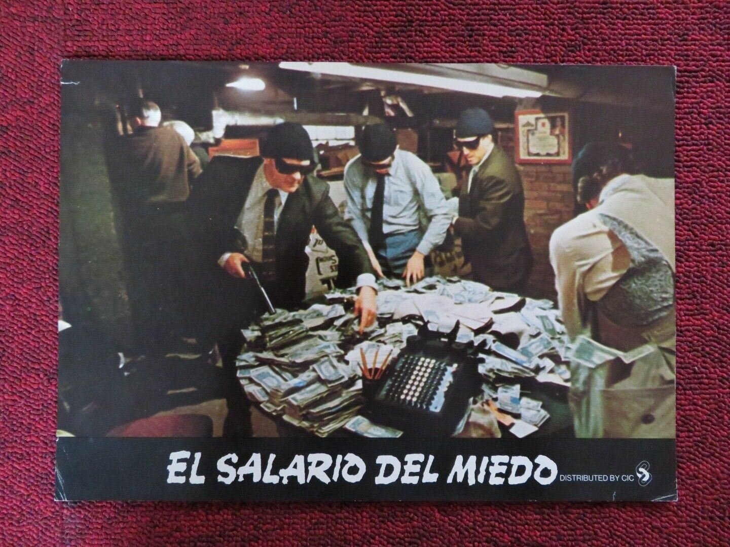 SORCERER - C SPANISH LOBBY CARD ROY SCHEIDER 1977 Movie posters