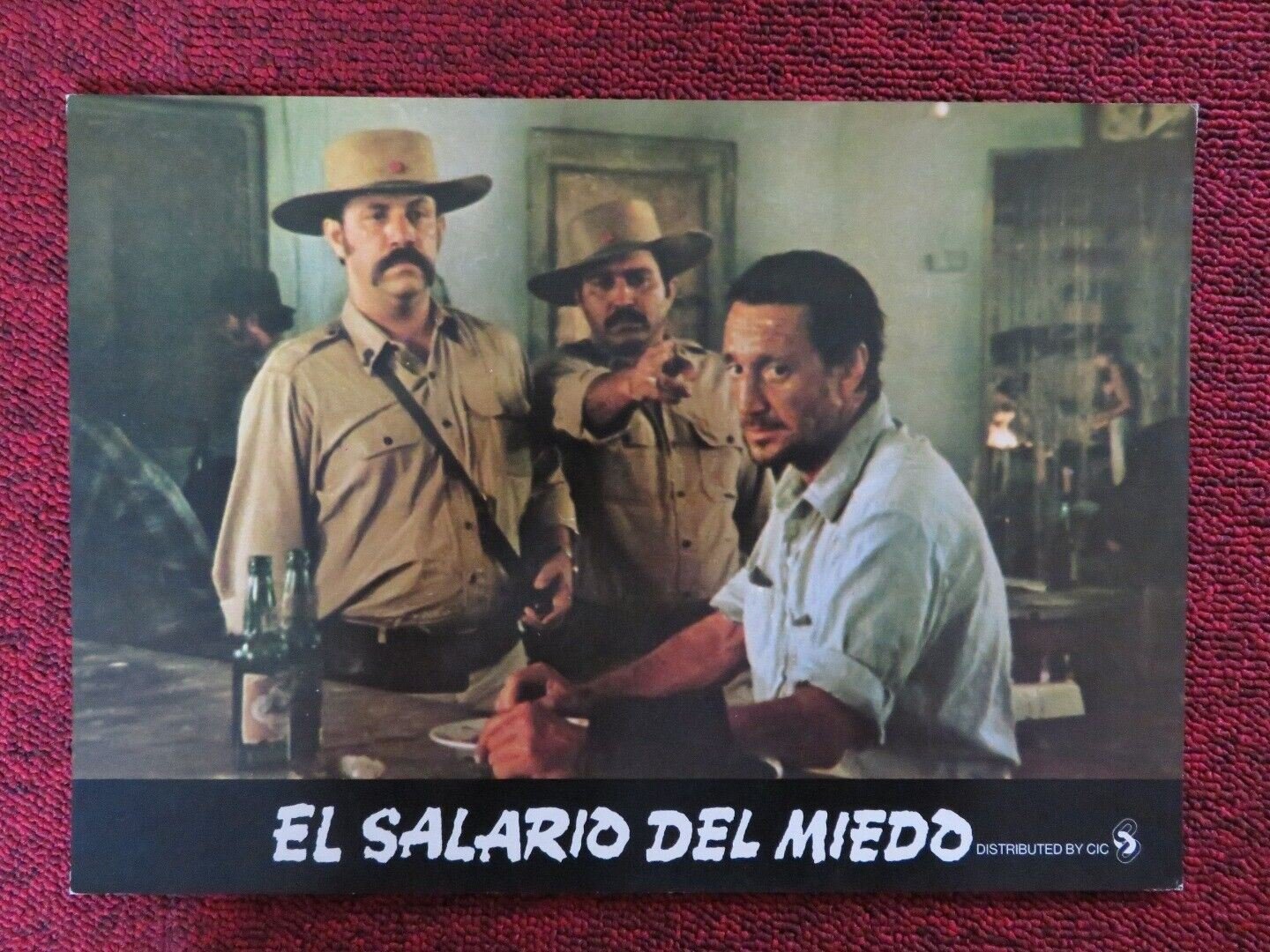SORCERER - D SPANISH LOBBY CARD ROY SCHEIDER 1977 Movie posters