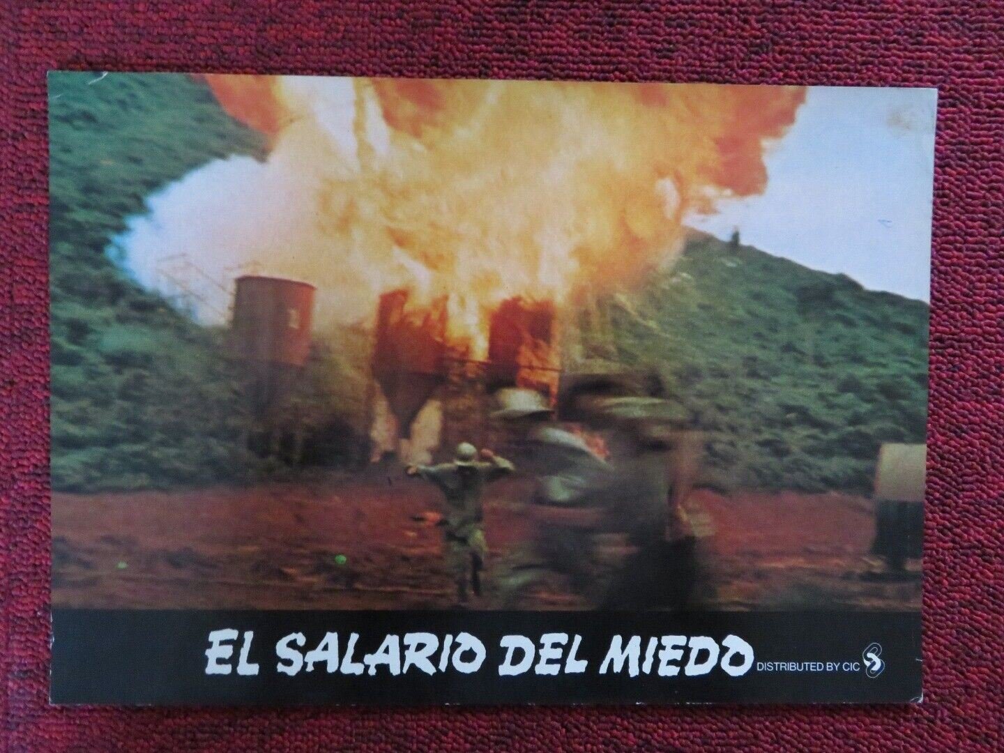 SORCERER - H SPANISH LOBBY CARD ROY SCHEIDER 1977 Movie posters