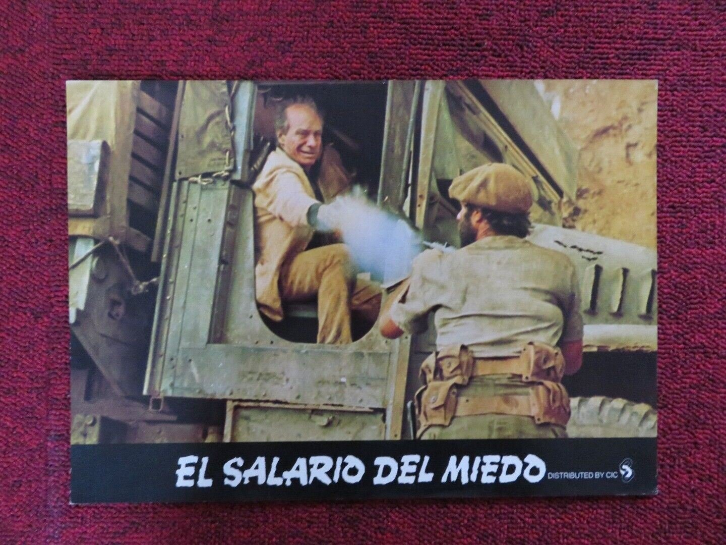 SORCERER - I SPANISH LOBBY CARD FRANCISCO RABAL 1977 Movie posters