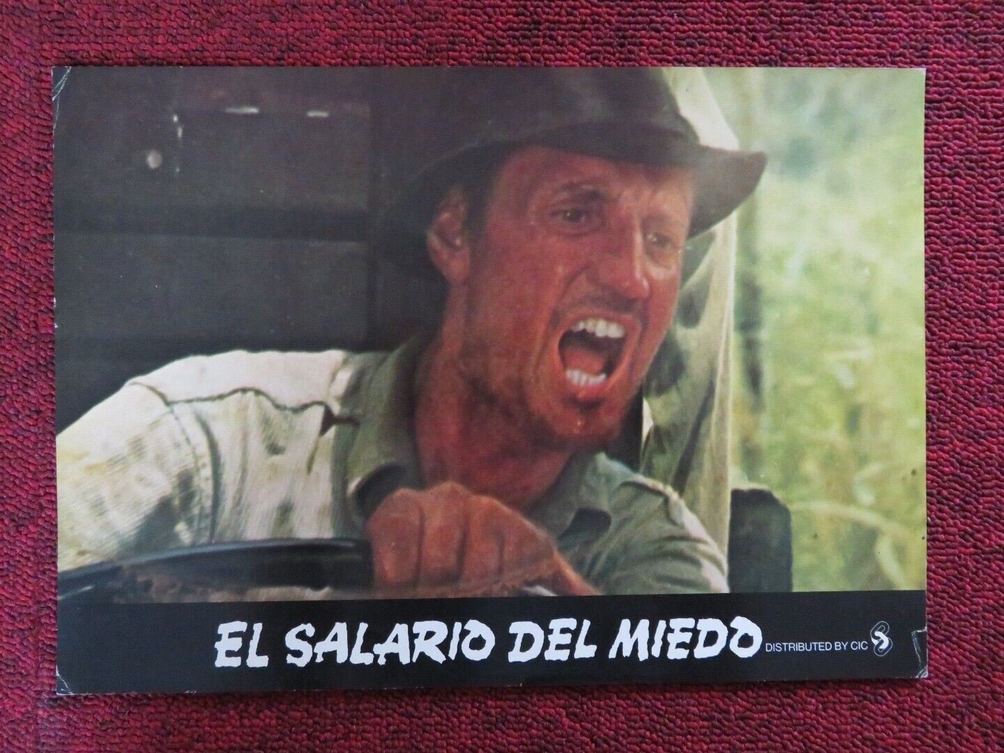 SORCERER - J SPANISH LOBBY CARD ROY SCHEIDER 1977 Movie posters