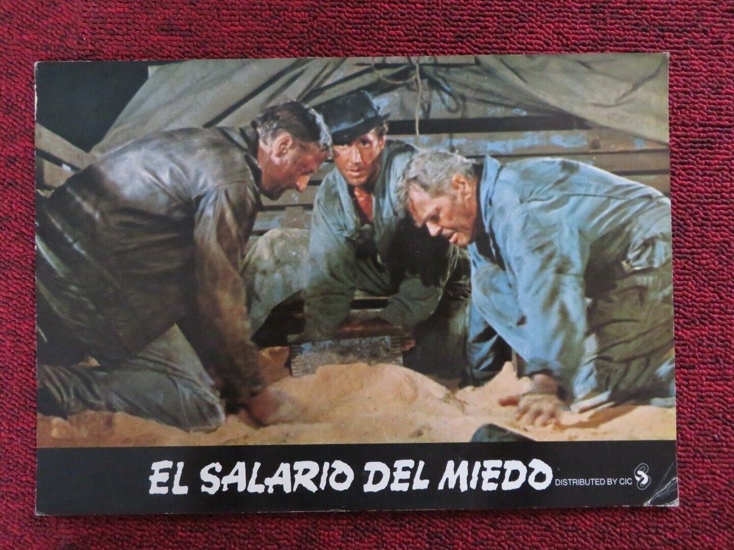 SORCERER - L SPANISH LOBBY CARD ROY SCHEIDER 1977 Movie posters