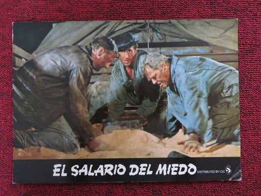 SORCERER - L SPANISH LOBBY CARD ROY SCHEIDER 1977 Movie posters