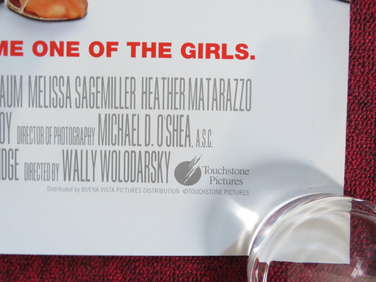 SORORITY BOYS US ONE SHEET ROLLED POSTER BARRY WATSON MICHAEL ROSENBAUM 2002 Rendezvous Cinema Movie posters