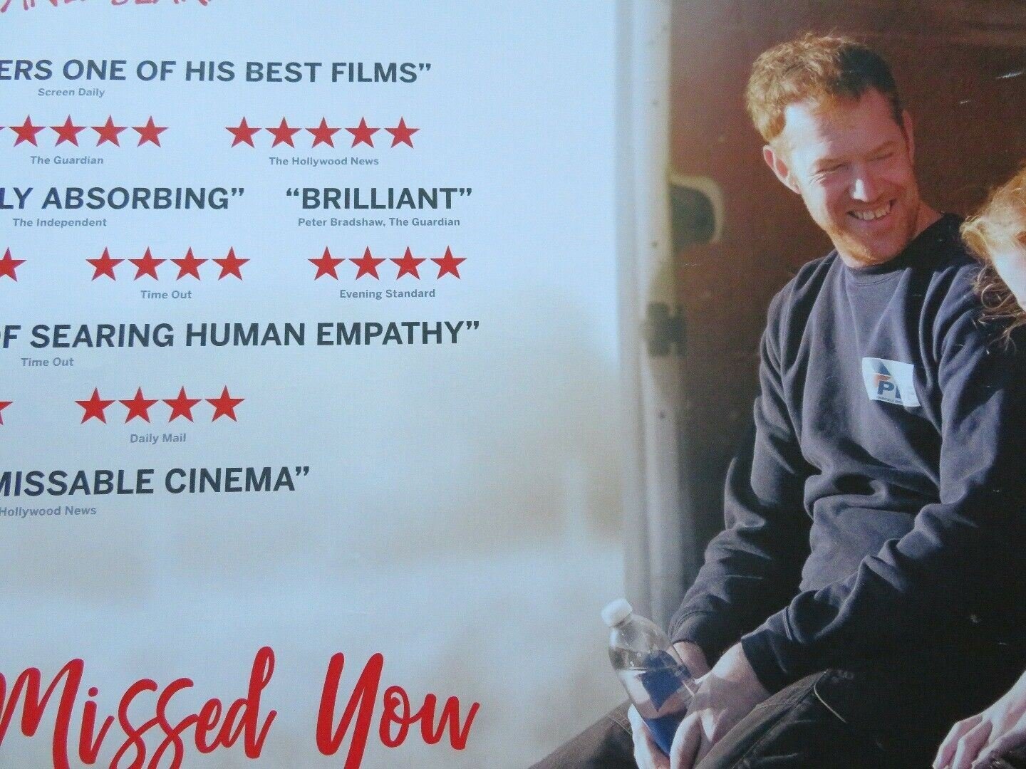 SORRY WE MISSED YOU QUAD (30"x 40") ROLLED POSTER KRIS HITCHEN DEBBIE HONEYWOOD Movie posters