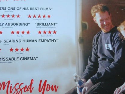 SORRY WE MISSED YOU QUAD (30"x 40") ROLLED POSTER KRIS HITCHEN DEBBIE HONEYWOOD Movie posters