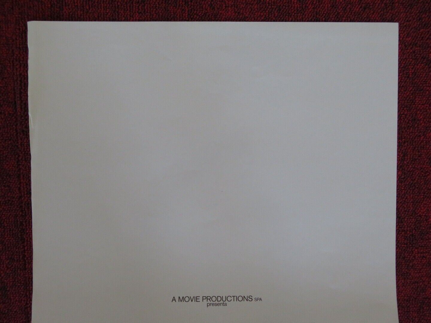 SORRY YOU CAN'T GET THROUGH ITALIAN LOCANDINA (27.5"x13") POSTER 2005 - Rendezvous Cinema