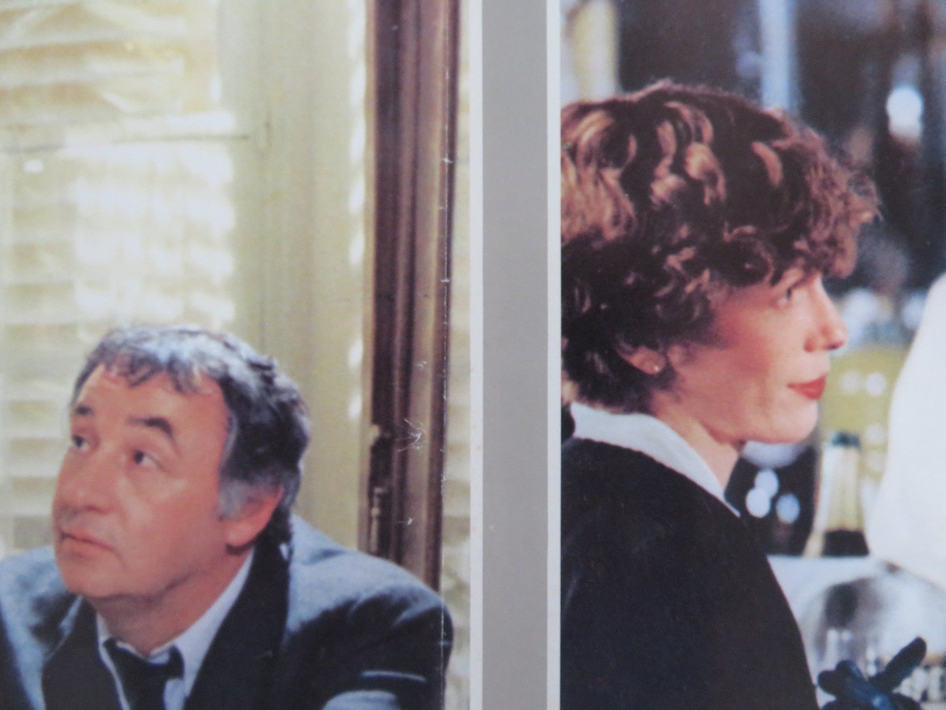 SORVEGLIATE IL VEDOVO - A ITALIAN FOTOBUSTA POSTER P. NOIRET M. SERRAULT 1980 Rendezvous Cinema Movie posters