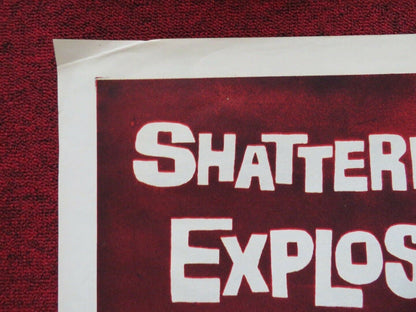 S.O.S PACIFIC FOLDED US ONE SHEET POSTER ROCHARD ATTENBOROUGH PIER ANGELI 1960 Movie posters