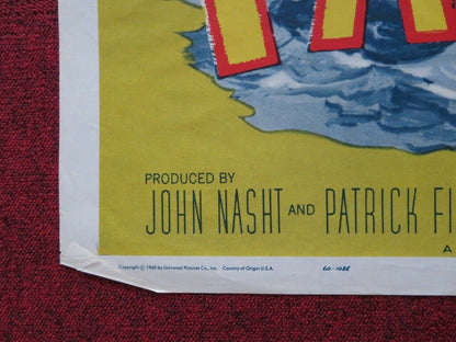 S.O.S PACIFIC FOLDED US ONE SHEET POSTER ROCHARD ATTENBOROUGH PIER ANGELI 1960 Movie posters