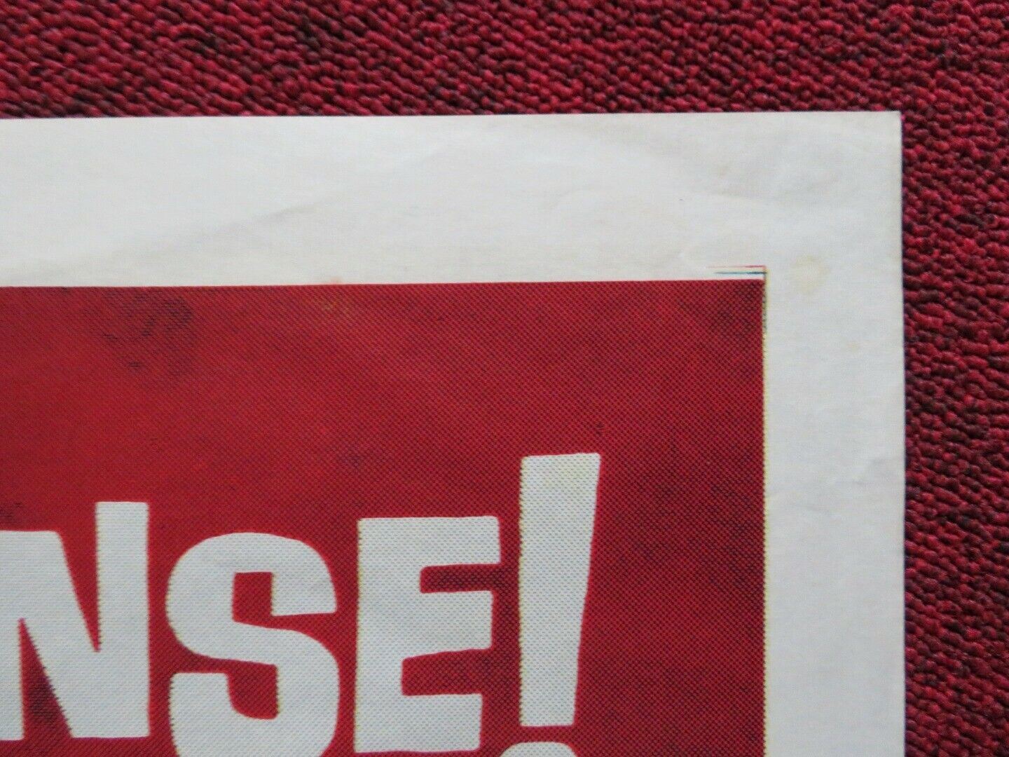 S.O.S PACIFIC FOLDED US ONE SHEET POSTER ROCHARD ATTENBOROUGH PIER ANGELI 1960 Movie posters