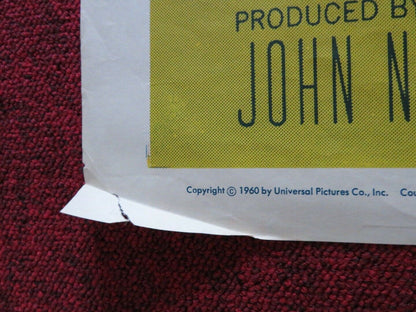 S.O.S PACIFIC FOLDED US ONE SHEET POSTER ROCHARD ATTENBOROUGH PIER ANGELI 1960 Movie posters