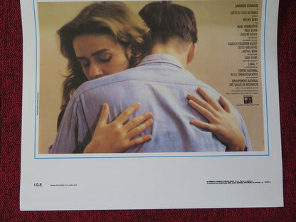 SOTTO IL CIELO DI PARIGI ITALIAN LOCANDINA (27.5"x13") POSTER M FOURASTIER 1992 Movie posters